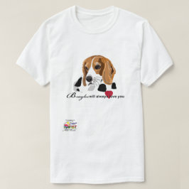 La camiseta de los hombres del beagle