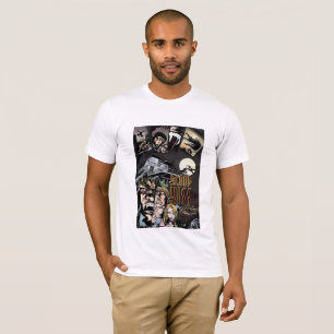 La camiseta de los hombres del beso de la sangre