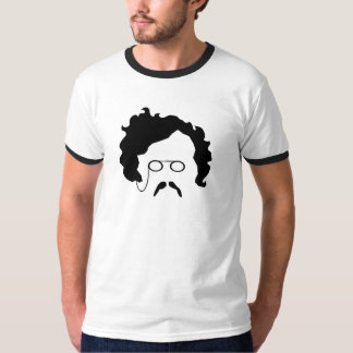 La camiseta de los hombres del bigote de G K