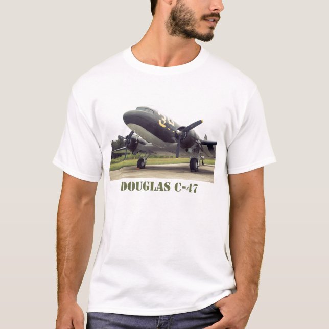 La camiseta de los hombres del C-47 de Douglas (Anverso)