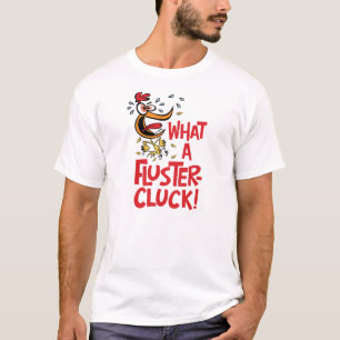 La camiseta de los hombres del cloqueo de la