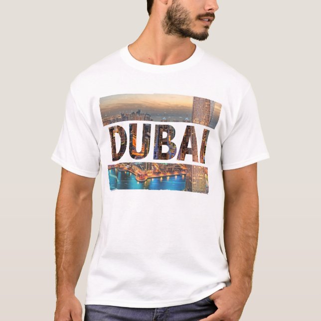 La camiseta de los hombres del diseño de la ciudad (Anverso)