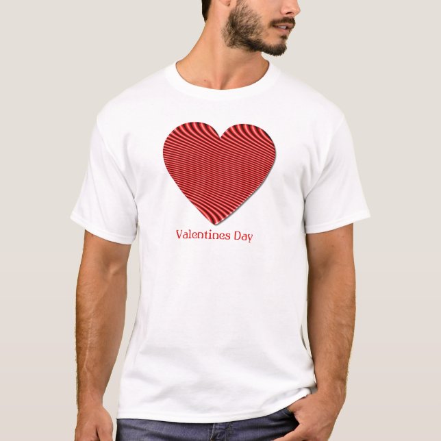 La camiseta de los hombres del el día de San (Anverso)