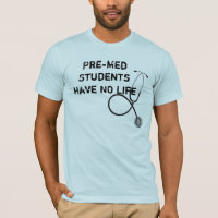 La camiseta de los hombres del estetoscopio del