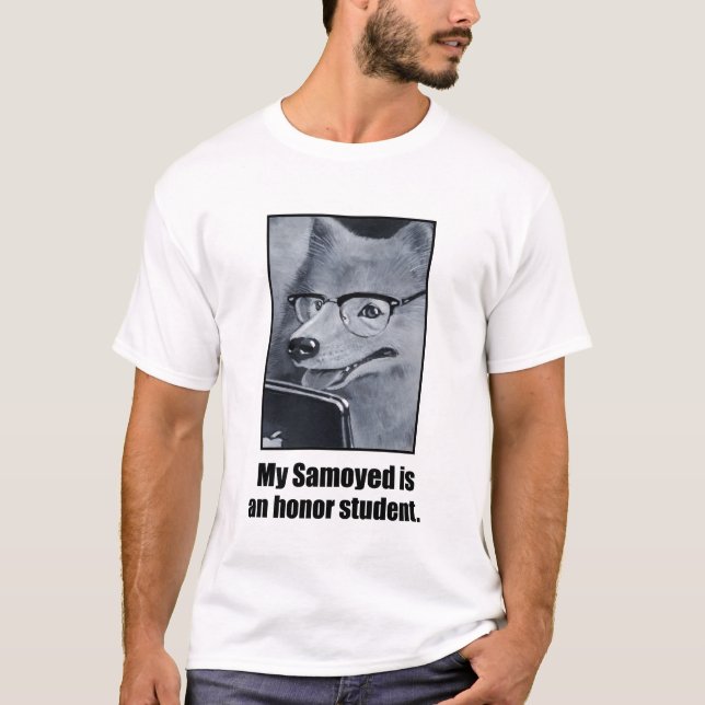 La camiseta de los hombres del estudiante del (Anverso)