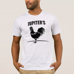 La camiseta de los hombres del gallo de Jupiters…