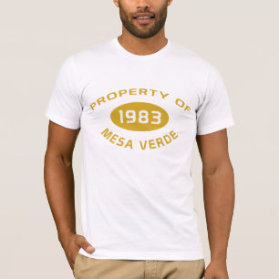 La camiseta de los hombres del Mesa Verde