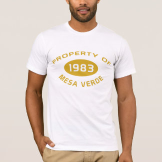 La camiseta de los hombres del Mesa Verde