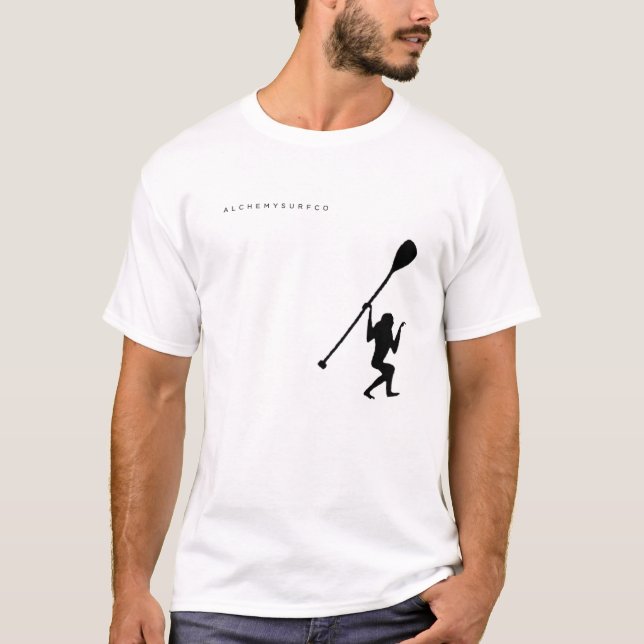 La camiseta de los hombres del mono de la resaca (Anverso)