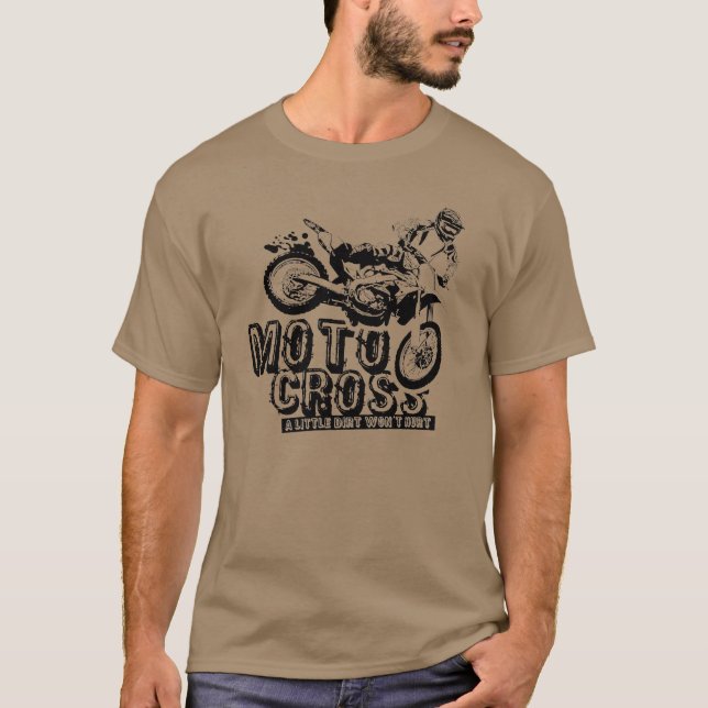 La camiseta de los hombres del motocrós (Anverso)