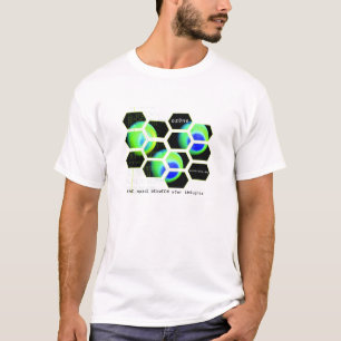 la camiseta de los hombres del ozono