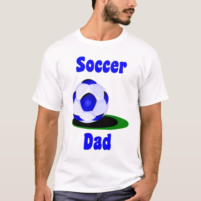 La camiseta de los hombres del papá del fútbol (Anverso)