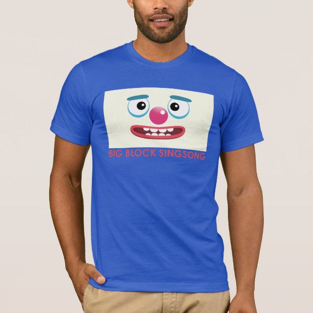 La camiseta de los hombres del payaso de BBSS (Anverso)