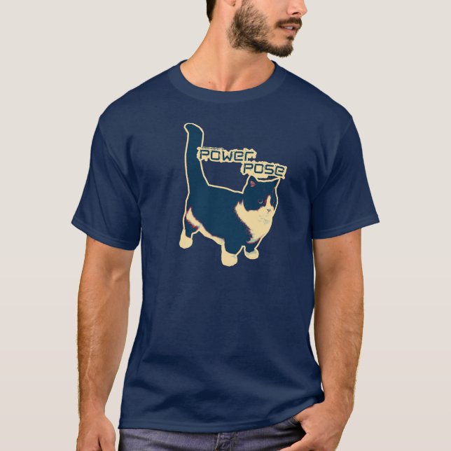 La camiseta de los hombres del PowerPose de Manche (Anverso)