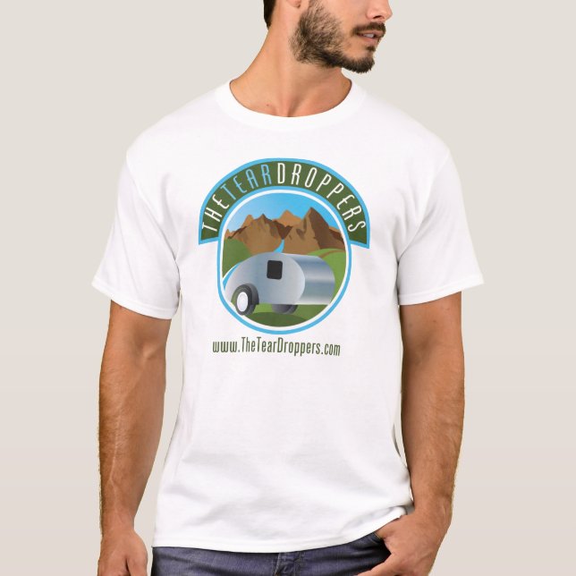 La camiseta de los hombres del remolque de la (Anverso)