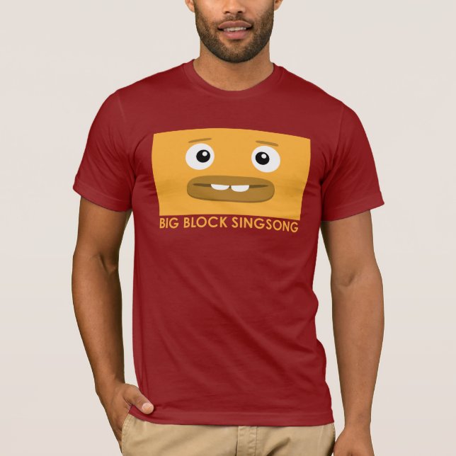 La camiseta de los hombres del sueño de BBSS (Anverso)