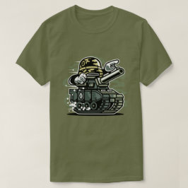La camiseta de los hombres del tanque de la guerra