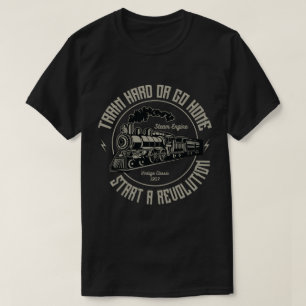 La camiseta de los hombres del tren