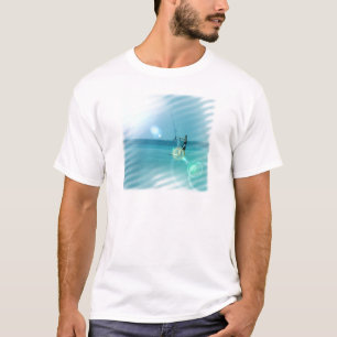 La camiseta de los hombres del Windsurfer