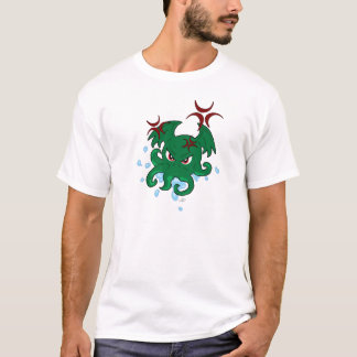 La camiseta de los hombres enojados de Cthulhu