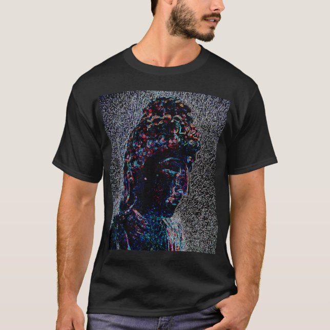 La camiseta de los hombres ENRROLLADOS de BUDA (Anverso)