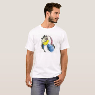 La camiseta de los hombres enrrollados del