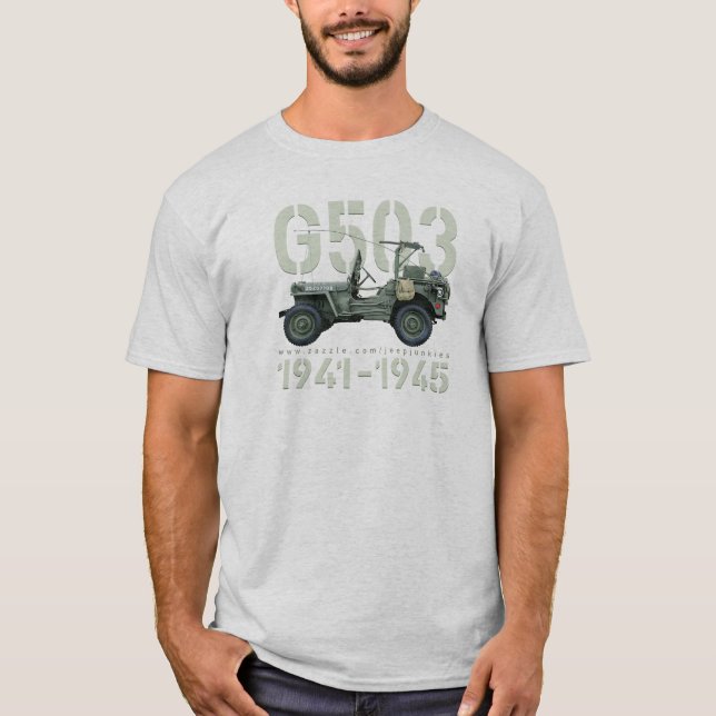 La camiseta de los hombres G503 (Anverso)