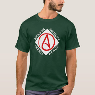La camiseta de los hombres grandes ateos del