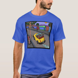 la camiseta de los hombres grandes y altos por el