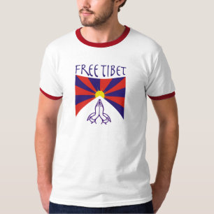 La camiseta de los hombres libres de Tíbet