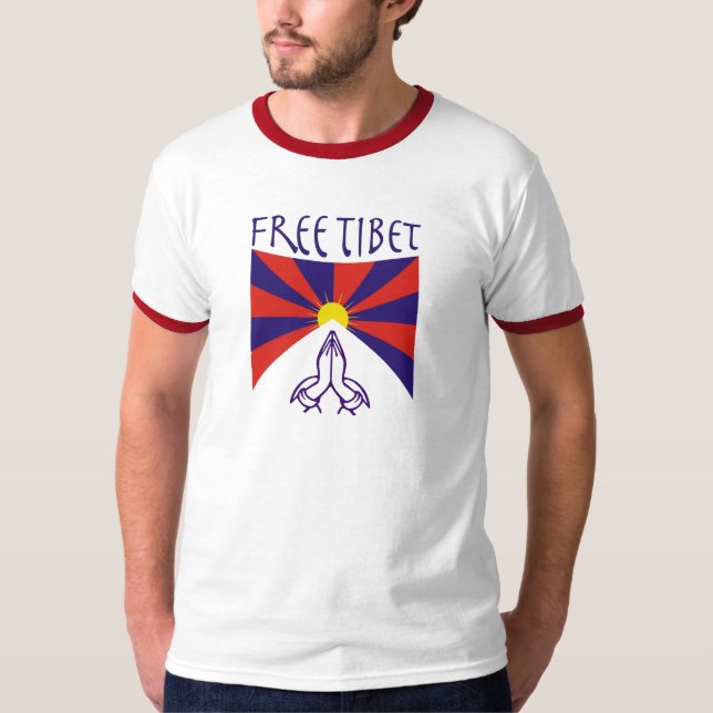 La camiseta de los hombres libres de Tíbet (Anverso)