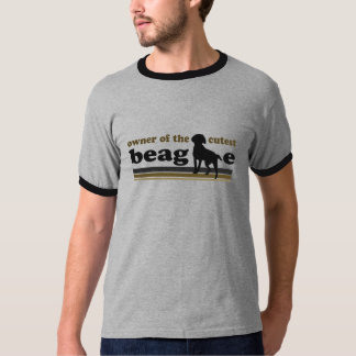 La camiseta de los hombres más lindos del beagle