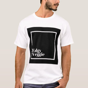 La camiseta de los hombres nerviosos del Veggie