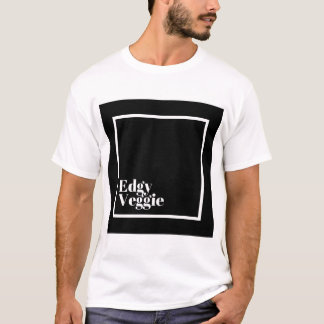 La camiseta de los hombres nerviosos del Veggie