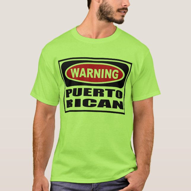 La camiseta de los hombres PUERTORRIQUEÑOS (Anverso)