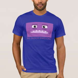 La camiseta de los hombres púrpuras de Dah de la