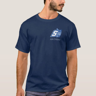 La camiseta de los hombres, tiro al arco de SSU