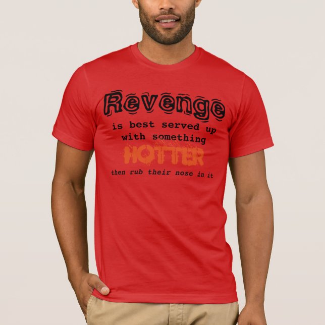 La camiseta de los hombres venganza (Anverso)