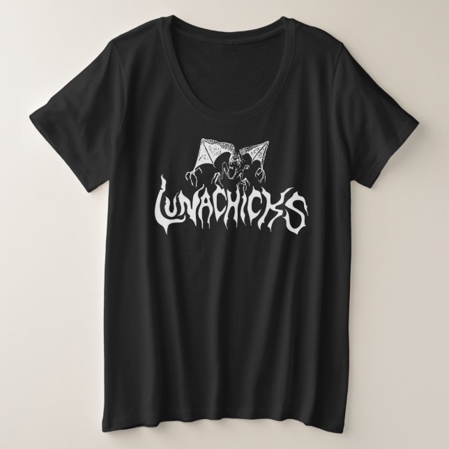 La camiseta de los Lunachicks (Anverso del diseño)