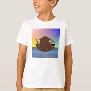 La camiseta de los niños de la arca de Noah