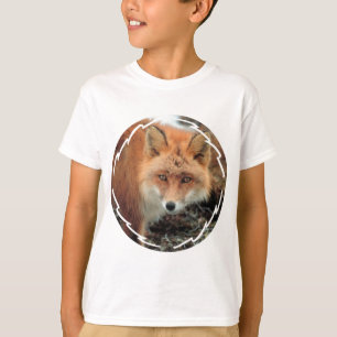 La camiseta de los niños de la especie del Fox