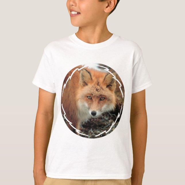 La camiseta de los niños de la especie del Fox (Anverso)