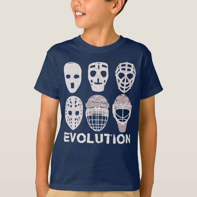 La camiseta de los niños de la evolución de la (Anverso)