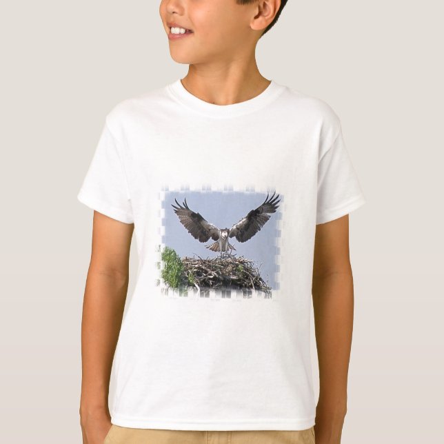 La camiseta de los niños de la jerarquía de Osprey (Anverso)