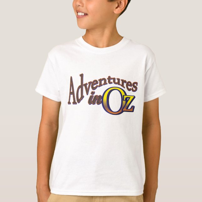 La camiseta de los niños de mago de Oz (Anverso)