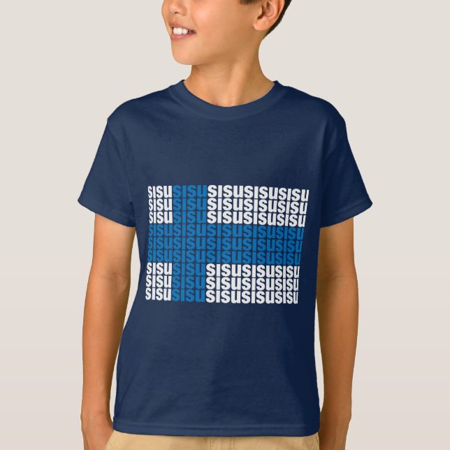 La camiseta de los niños de Sisu (Anverso)