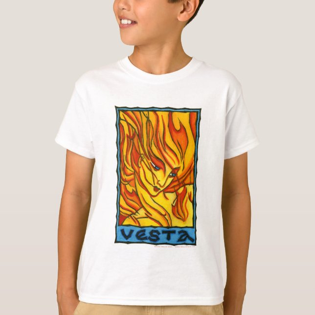 La camiseta de los niños de Vesta (Anverso)