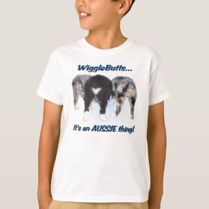 La camiseta de los niños de Wigglebutts