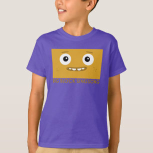 La camiseta de los niños del amarillo de la banda