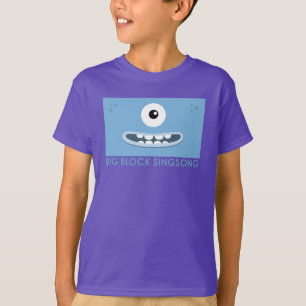 La camiseta de los niños del azul de Dah de la